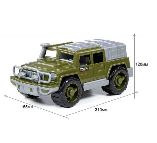 Джип "Защитник №1" военный (63892) Полесье