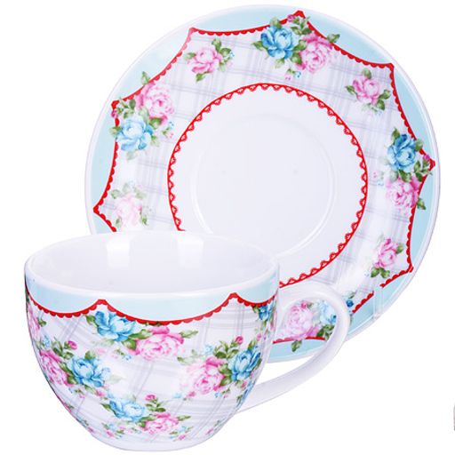 25925 Чайный сервиз 12пр 220мл ЦВЕТЫ LR (х6) - Mayer&boch фото 3