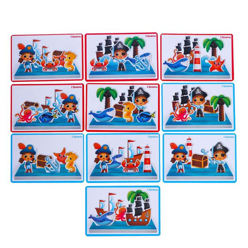 Развивающий набор Морские приключения пространственное мышление - Iq-zabiaka фото 4