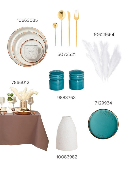 Тарелка Magistro Queil, d=23.6 см, фарфор, белая