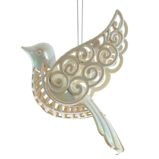 Украшение новогоднее "Птичка", L11,5 W4,5 H9,5 см