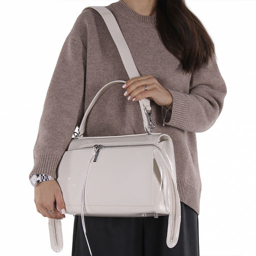 Сумка 1352-1TH milk white Polina&Eiterou