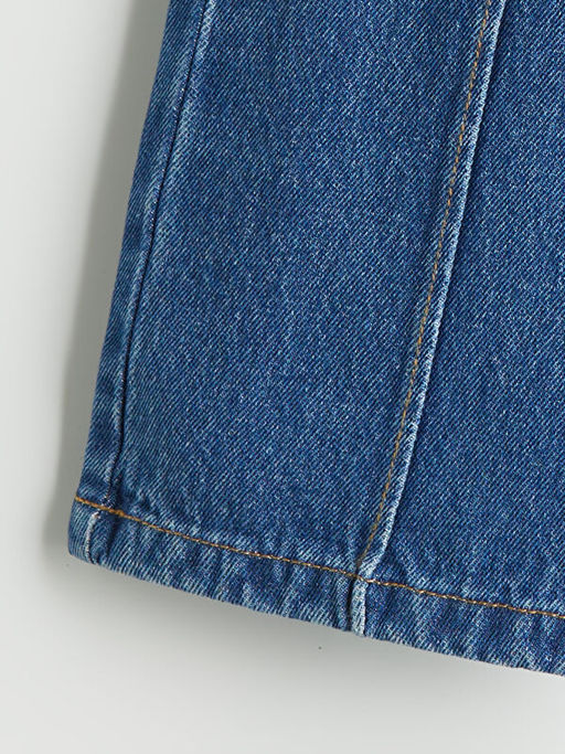 Beli Ayarlanabilir K?z ?ocuk Jean Pantolon