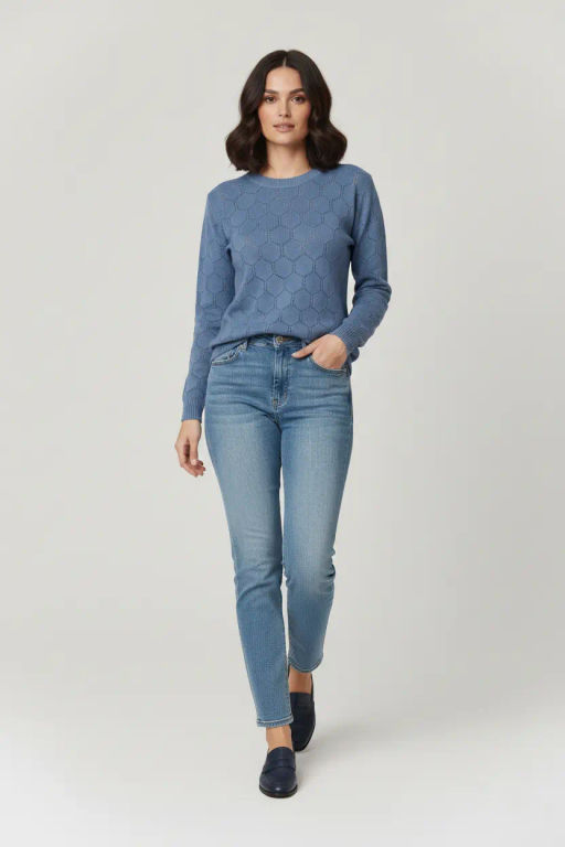 Джемпер М 3083/св.джинс