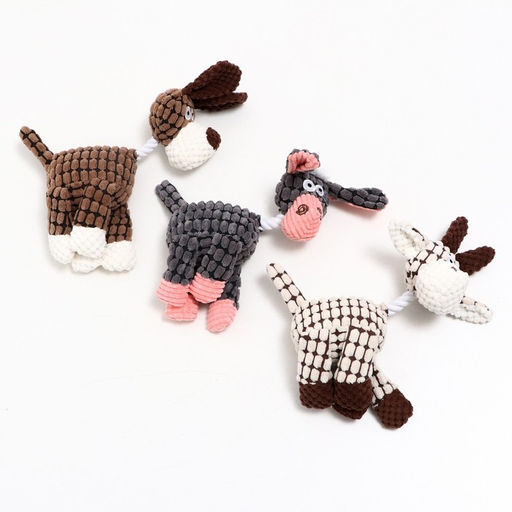 Игрушка мягкая для собак Весёлый двор, 27 х 8 см, микс цветов - Пижон фото 7