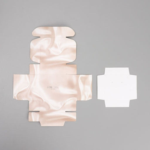 Цена за 5 шт. Коробка под бижутерию Шелк, 7.5 7.5 3 см - Дарите счастье фото 6