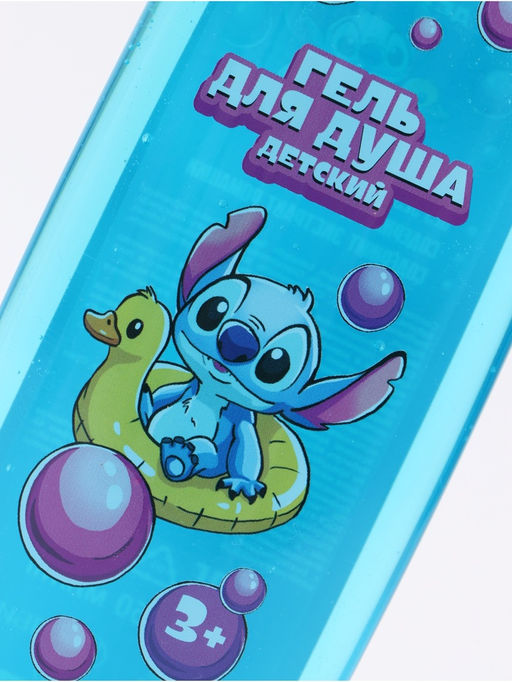 Подарочный набор: гель для душа 250 мл, шампунь 250 мл, Стич