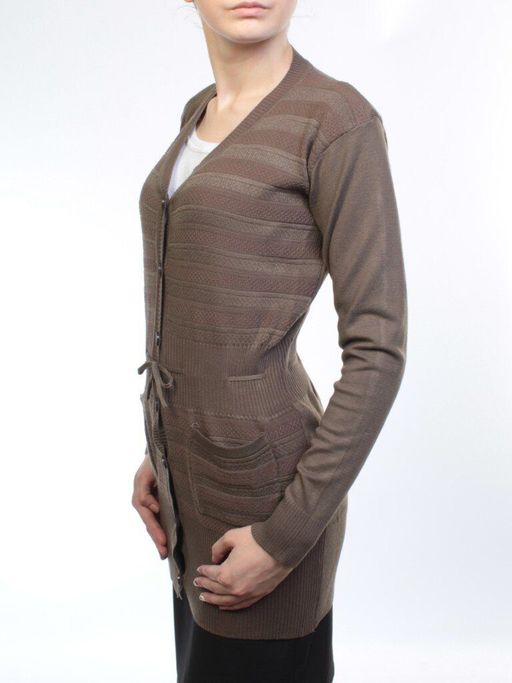 8508 Кардиган женский (80% хлопок, 20% anti-pillfibre) - Фабричный китай фото 3