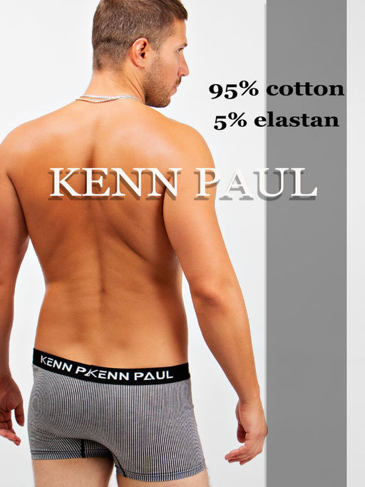 Трусы боксеры мужские Kenn Paul - Соль&перец фото 2