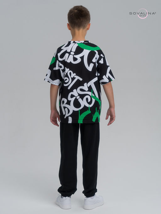 Костюм Daily men граффити бенеттон-черный - Sovalina фото 29