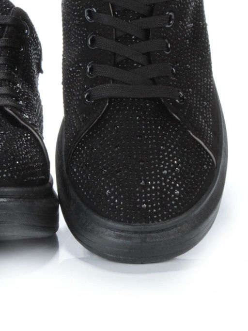 05-6739-2 BLACK Кроссовки женские (искусственные материалы) - No name фото 13