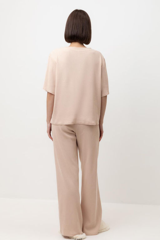 Е 20150/нюдовый беж пижама жен