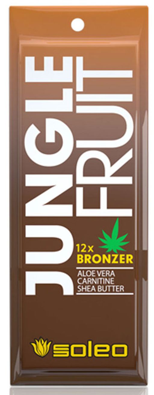 САШЕ JUNGLE FRUIT Мультибронзатор с пептидами Алоэ Вера, 12 х бронзаторов 15 мл
