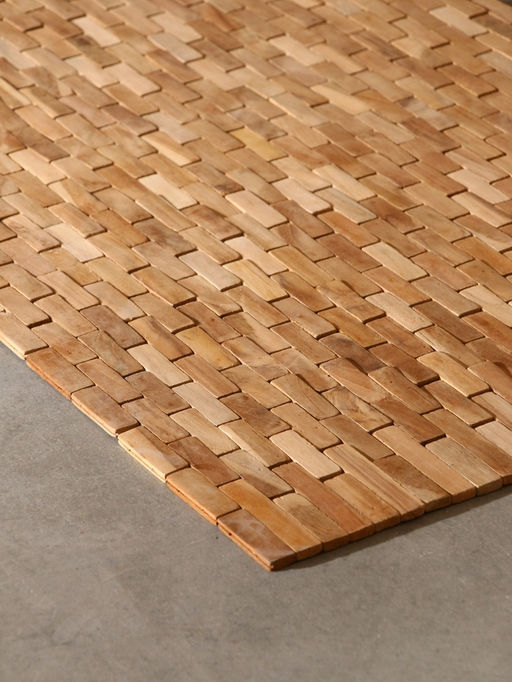 Коврик из тикового дерева, 100600.7 см - Simaland фото 4