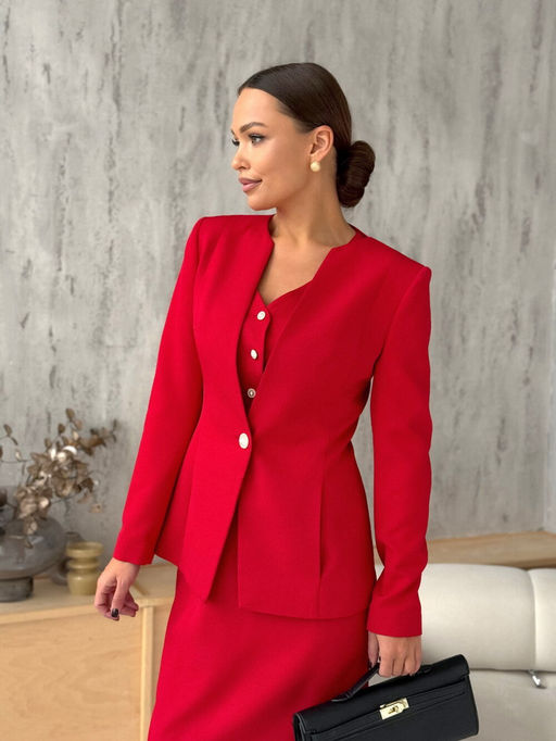 Костюм DilanaVIP 2106 красный