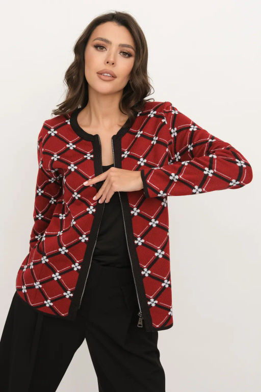 ЗЛАТА Жакет М 3173/красный