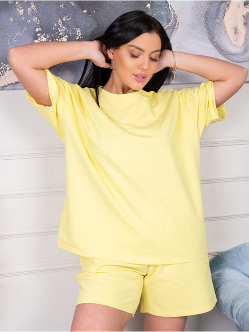 Костюм "Джамп" лимонный