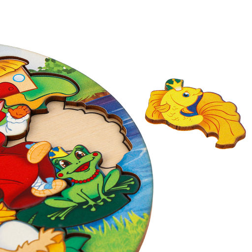 Рамка - вкладыш «Русские народные сказки», 12 деталей, 25×25 см