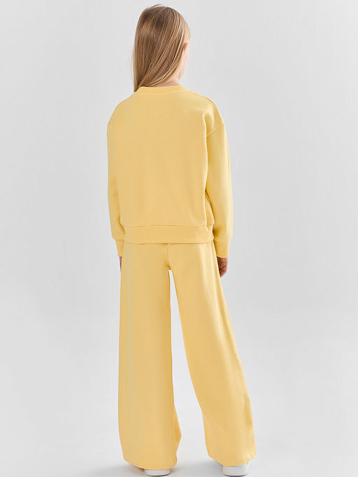 Комплект для девочек желтый свободного кроя - Mark formelle фото 3