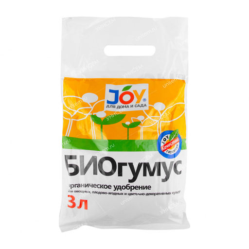 Биогумус 3л JOY (12шт) - Ортон фото 2