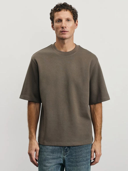 Футболка из смесового хлопка / Zarina  фото 3