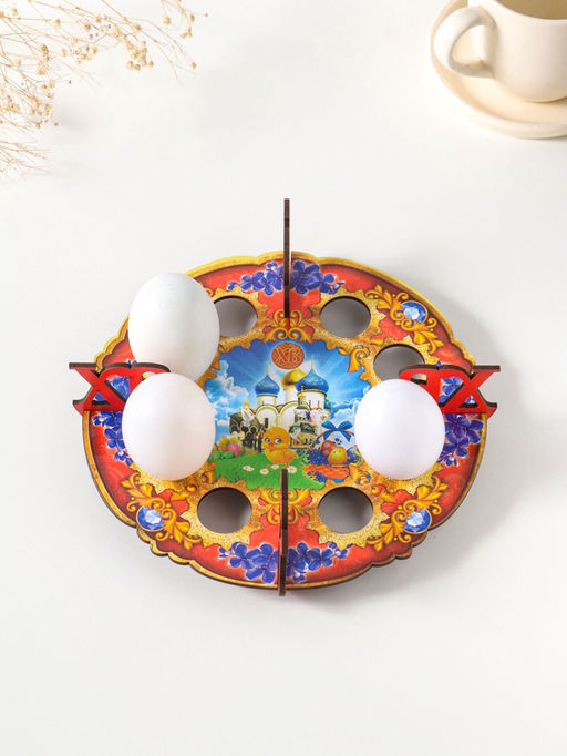 Подставка для 8 яиц Цыплёнок. d=20 см