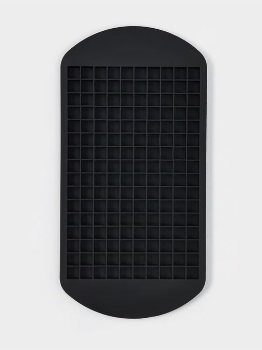 Форма для льда, 24x12 см, 160 ячеек, цвет черный