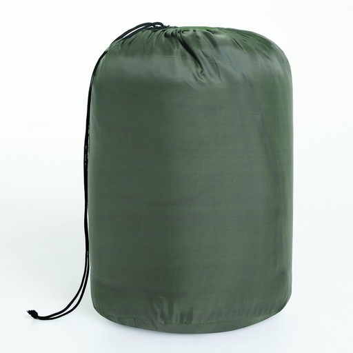 Спальный мешок туристический, 220 х 75 см, до -20 градусов, 700 г/м2, болотный - Simaland фото 4