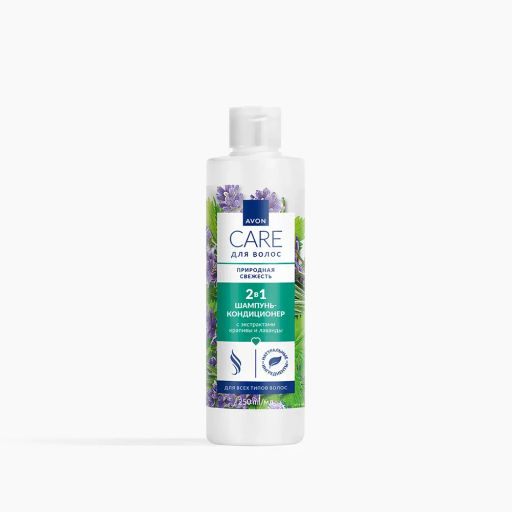 2 в 1 Шампунь-кондиционер для волос Природная свежесть, 250 мл