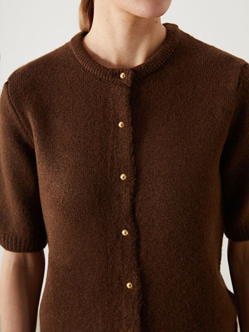 Bisiklet Yaka Kad?n Triko H?rka