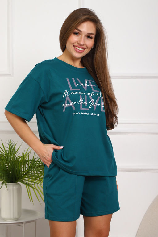 Костюм женский с шортами 20524