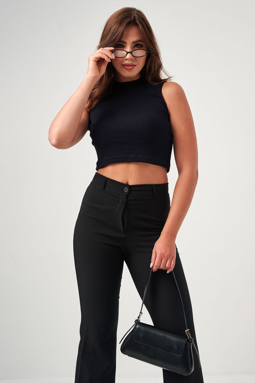 52714 топ укороченный с горлом - Натали фото 65