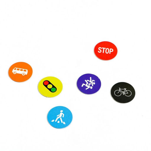 Настольная игра-бродилка Правила дорожного движения, 4+ - Лас играс фото 6