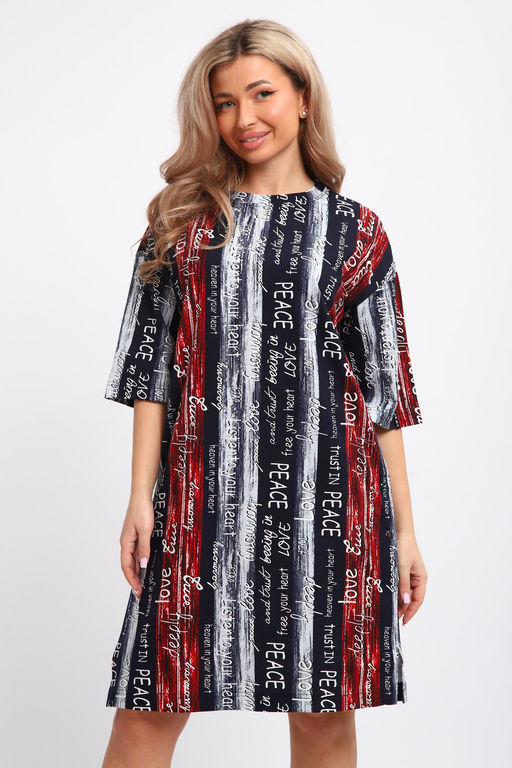 Платье-туника на клепках ТПК-01