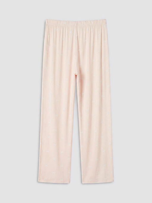 Fiyonk Bask?l? Hamile Pijama Alt?