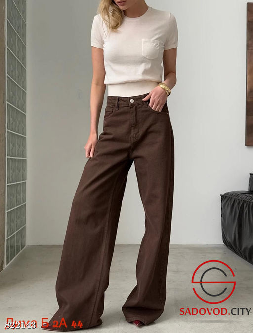 Джинсы женские с высокой посадкой