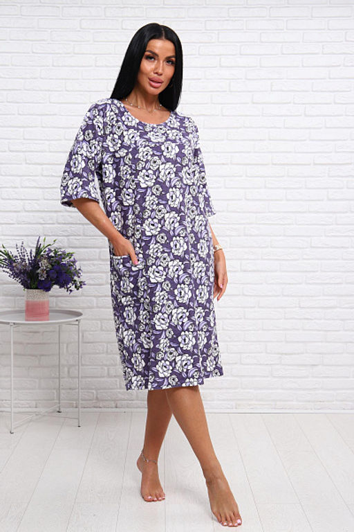 Туника махра (01020, сиреневый)