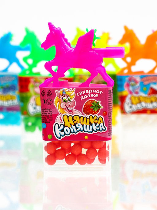 Цена за 30 шт. Драже сахарное Няшка Коняшка, ассорти, 6 г - Simaland фото 7
