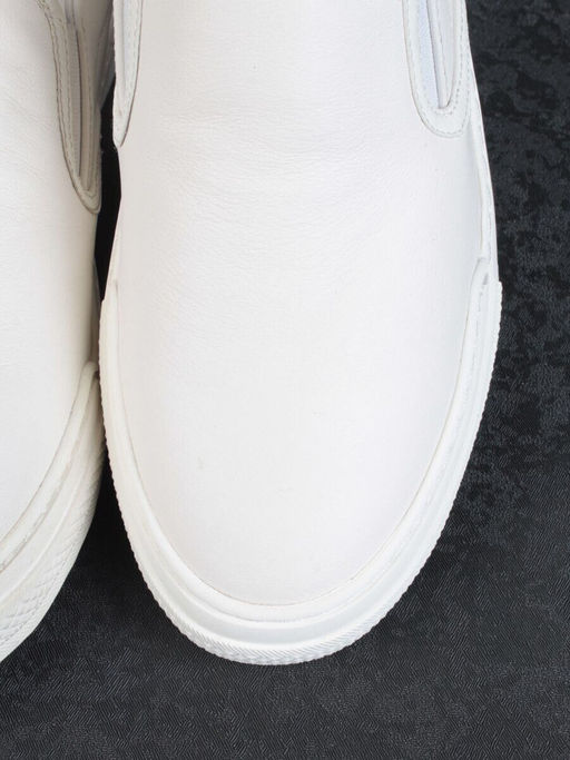 03-A69870-11-2 WHITE Полуботинки спортивные мужские (натуральная кожа)