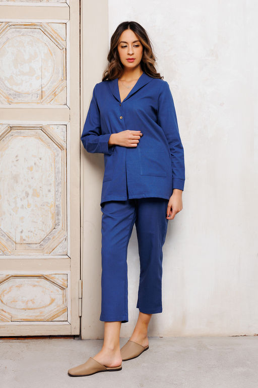 323-1 Жакет льняной женский