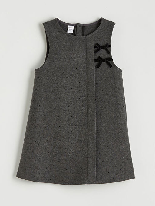 Bisiklet Yaka K?z ?ocuk Salopet Elbise ve Ti??rt