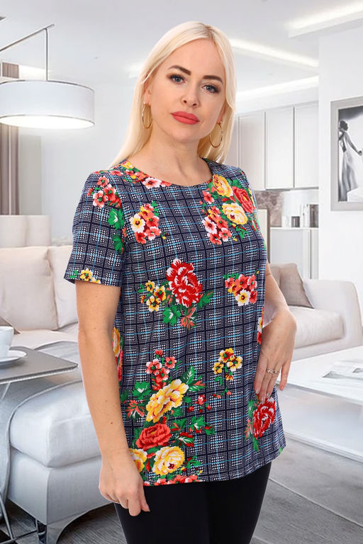 Футболка Натали хлопок  фото 4