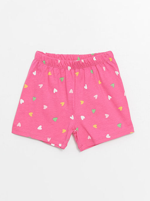 Bisiklet Yaka K?z Bebek ?ortlu Pijama Tak?m? 2li - Waikiki фото 3