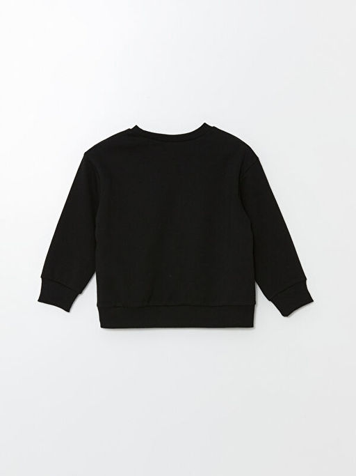 Bisiklet Yaka Basic Uzun Kollu K?z ?ocuk Sweatshirt - Waikiki фото 3