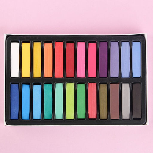 Мелки для волос Unicorn Vibes, 24 цвета - Выбражулька фото 5