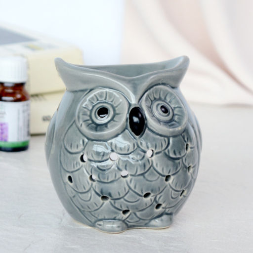 Аромалампа Сова 9 см / 1609 /уп 144/ (Голубой) - Галеонтрейд фото 5