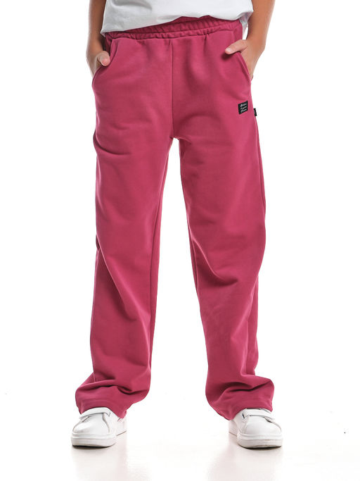 Брюки для девочки 22-6011 брусничный - Mini maxi фото 8