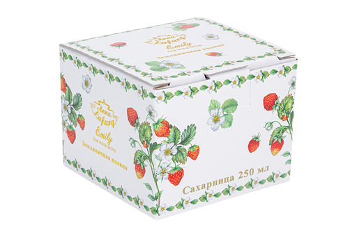 Сахарница Земляничная поляна, 0,25 л - Anna lafarg emily фото 4