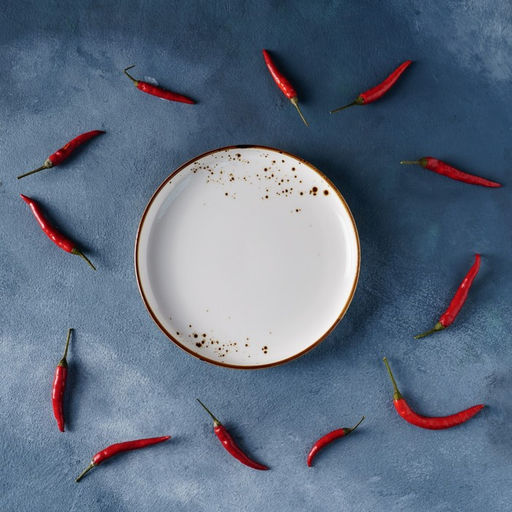 Тарелка фарфоровая пирожковая Magistro «Церера», d=18 см, цвет белый