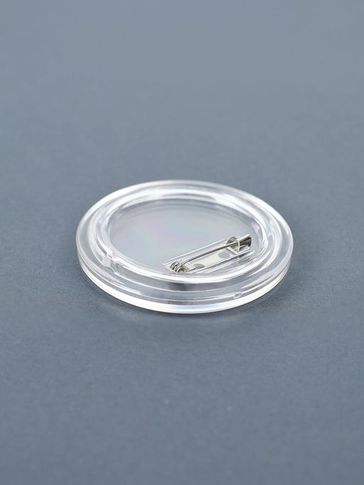 Заготовка акрилового значка, диаметр 4,4 см, набор 10 шт